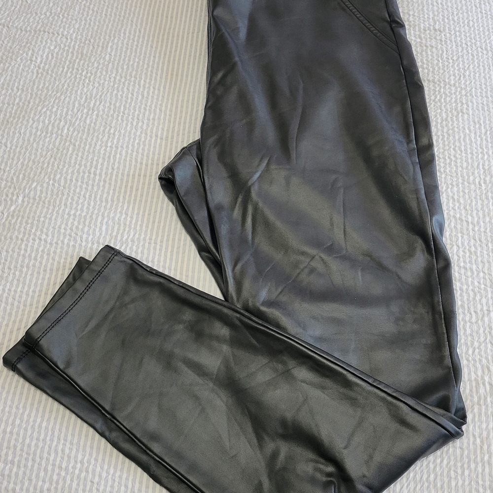 Ricki's Black Faux Leather Pants